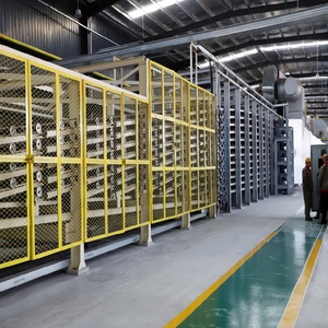 Línea de Producción de Techos de Placas de Yeso Totalmente Automática, Maquinaria para Fabricación de Materiales de Construcción, Motor de Bajo Consumo - Product Image 4
