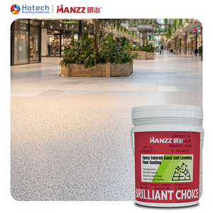Manzz nước dựa trên epoxy tự san lấp mặt bằng màu cát sàn sơn độ cứng cao nhanh khô cho biệt thự nhà để xe và không gian thương mại - Product Image 1