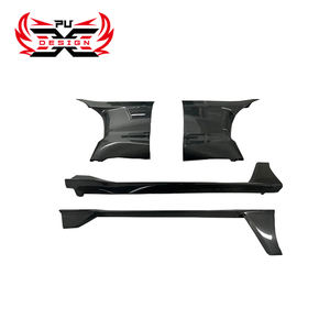 Pour Toyota GR <span class=keywords><strong>Supra</strong></span> A90 A91 <span class=keywords><strong>Mk5</strong></span> – Vente en gros – Jupes latérales en fibre de carbone sèche style AD V2 – Kit carrosserie – Accessoires automobiles - Product Image 6