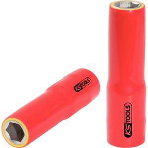 KS TOOLS - 117.1333 Douille 1/2 ''avec isolation de protection, longue-EAN 4042146325865 SOCKET WRENCHES INSULATED - Product Image 1