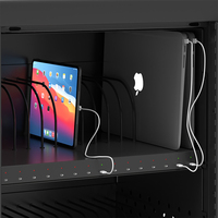 Chariot de charge pour 24 appareils, ordinateurs portables, Chromebooks, pour l'école
