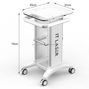 Carrello per Trattamenti Viso e Corpo con Macchina EMS, Supporto per Apparecchiature Spa e Laser - Product Image 3