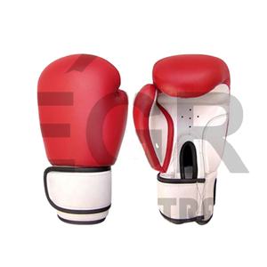 Guantes de boxeo profesionales MMA, Logo personalizado, cuero PU, Deportivos - Product Image 1