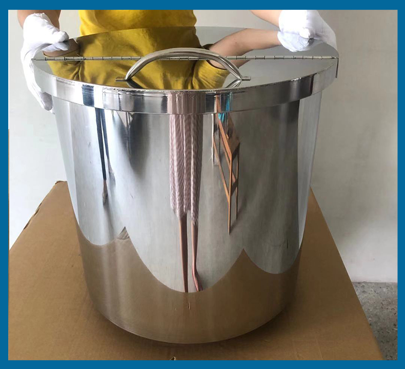Bộ Cặp Máy Trộn Thùng Chứa Bằng Thép Không Gỉ Nồi Trộn Vat