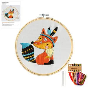 Full Range Embroidery Kit DIY Cross Stitch Kits For Adult Crafts Embroidery Starter Kit Cross Stitch Embroidery