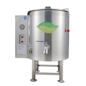 Máquina de cocción industrial: Olla encamisada/Tanque de ebullición/Olla para caldos y salsas/Calentador de sopa de fideos/<span class=keywords><strong>pollo</strong></span>/Res - Product Image 1