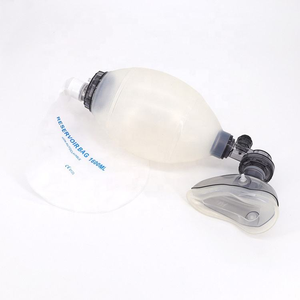 Resucitador de Silicona de Alta Calidad, Bolsa <span class=keywords><strong>Ambu</strong></span>, Tubo de Oxígeno BVM, Fuente de Alimentación Manual, Uso en Adultos, Pediátrico e Infantil - Product Image 2