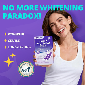 Bandes blanchissantes pour les dents Medical Codes, peroxyde d'hydrogène violet, blanchiment en profondeur pour adultes - Product Image 3