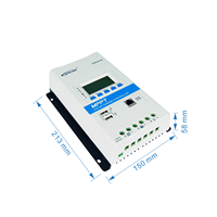 Régulateur/Contrôleur de Charge Solaire MPPT 720W/24V 30A TRIRON3210N