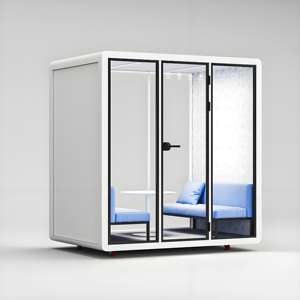 Ufficio broadcast pod Home sala interna insonorizzata per interni sala trattative per affari interni cabina di lettura per telefono sala studio - Product Image 2