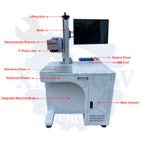 Machine de marquage laser CO2 multifonctionnelle SGW, prend en charge le marquage de codes QR et de codes-barres, service de personnalisation