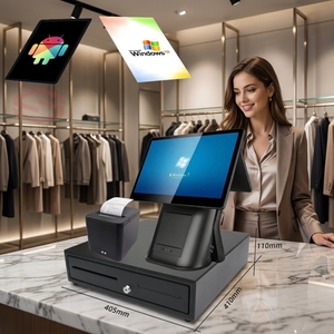 WUXIN 11.6 pouces personnalisé Mini bureau NFC écran tactile Android Terminal tout en un tablette Pos Machine pour restaurants avec imprimante - Product Image 1