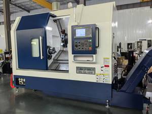 Eumaspinner EL-52Li + CY Độ chính xác cao CNC biến máy tiện vừa làm nhiệm vụ nghiêng giường 3-trục quay trung tâm với trục Y - Product Image 5