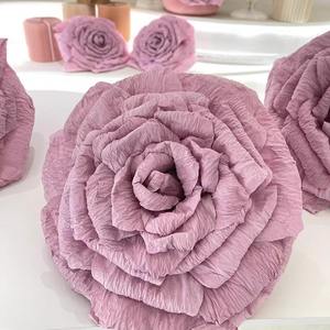Vente directe d'usine, fleurs géantes en papier, rose en papier pour la décoration de <span class=keywords><strong>fond</strong></span> de mariage - Product Image 6