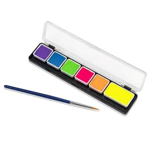 Pintura Corporal Sexy de Venta Caliente, Pintura Facial de Neón que Brilla en la Oscuridad para Halloween, Diseño de Sirena, Conejita y <span class=keywords><strong>Vampiro</strong></span> - Product Image 1