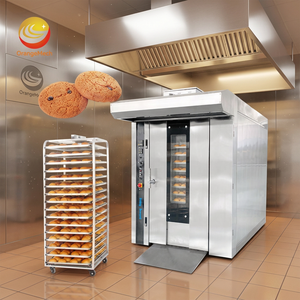 <span class=keywords><strong>Four</strong></span> à convection rotatif pour boulangerie, chauffage au gaz/diesel/électrique, <span class=keywords><strong>four</strong></span> à air chaud rotatif pour la cuisson, à vendre - Product Image 1