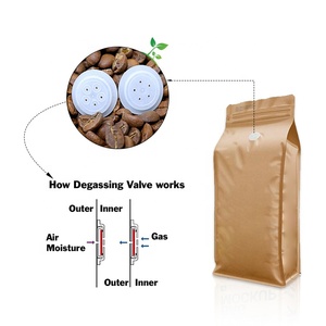 Tùy chỉnh in 250g 340g 500g 8oz 12oz 16oz 1lb kim loại rỗng khối đáy phẳng bao bì hạt cà phê có van và dây kéo - Product Image 5