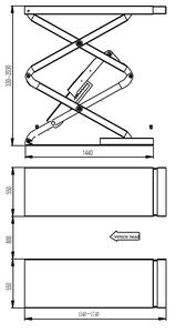 3.5T scissor punterie idrauliche - Product Image 6