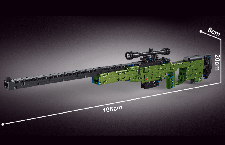 「希少 」 当時物 野村トーイ製品スーパージェッター 光線銃、機関銃 TGL T2033AWMスナイパーライフルビルディングブロックモデルガン