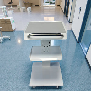 Verstelbare Moderne Medische Kliniek Hot Verkoop Apparatuur Mobiele Werkstation Laptop Karren Metalen Hoge Ziekenhuis <span class=keywords><strong>Trolley</strong></span> Voor Ziekenhuis - Product Image 6