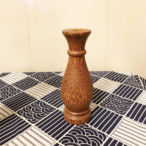 <span class=keywords><strong>Vaso</strong></span> Vintage in Legno <span class=keywords><strong>di</strong></span> Cocco per Fiori Secchi - Product Image 2