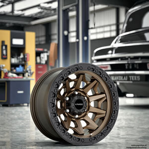 Jantes en alliage noir KIPARDO à 6 <span class=keywords><strong>trous</strong></span>, jantes en alliage d'aluminium - Product Image 5