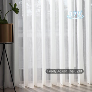 Zstarr bán buôn trang trí nội thất thân thiện với môi Trắng Giấc Mơ rèm cửa dọc <span class=keywords><strong>Sheer</strong></span> Shades cho cửa sổ lớn cửa trượt khách sạn Văn phòng - Product Image 5