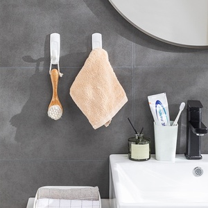 Chất lượng cao miễn phí đấm treo tường móc PC nhựa tường dính móc không khoan dính móc - Product Image 4