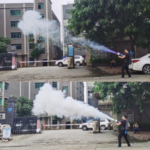 Mais popular LED DJ efeitos co2 confete arma canhão máquina portátil com luzes RGB cor para festa de casamento palco - Product Image 6