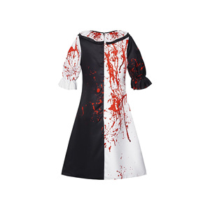 Disfraz de Payaso Ensangrentado para Adultos, Unisex, Disfraz de Terror para Halloween, Tela de Poliéster - Product Image 4