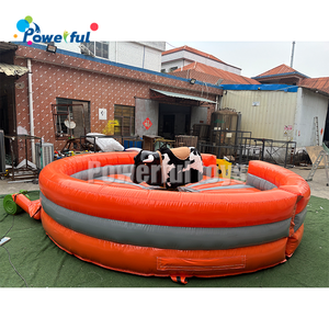 2025 Venta caliente al por mayor adulto interactivo Casa de rebote deporte juego de lucha comercial inflable mecánico Rodeo Bull - Product Image 6