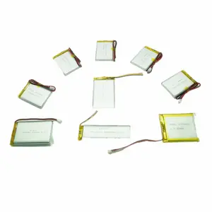 Customized lipo battery 3.7v 2500mah lp785060 OEM lithium polymer rechargeable battery PCB/PCM for tablets