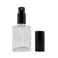 Envase de Vidrio Cuadrado para Perfume, Fragancia para el Hogar, 30ml 50ml 100ml, Botellas Personalizadas para Spray de Aromatizante con Tapa