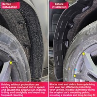 Garde-boue de voiture de haute qualité, extensions d'ailes, protection anti-éclaboussures pour Jetour T1, accessoires Jetour
