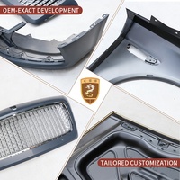 Kit carrosserie pour Bentley Flying Spur, modèle 2024, comprenant pare-chocs, phares LED avant, grilles, garde-boue arrière.