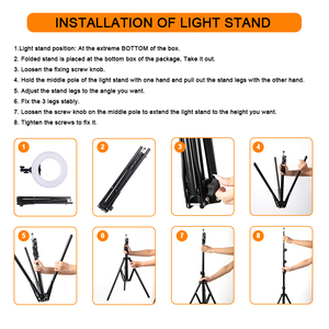 Anillo de luz <span class=keywords><strong>GVM</strong></span>, luz LED de temperatura de color ajustable, luz suplementaria, luz de fotografía de HD-14S - Product Image 4