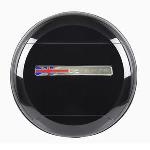 Funda Protectora para Neumáticos de Repuesto AILITA, Impermeable, de Polipropileno Negro Brillante, con Letrero Adhesivo para Defender 90/110/130 - Product Image 1