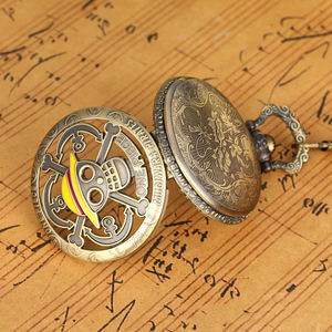 Jam Saku Quartz Bergaya Retro Anime Monkey D. Luffy Straw Hat Crew untuk Pelajar Sebagai Hadiah Promosi - Product Image 4