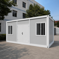 Maison Modulaire de Luxe 10ft 20ft 40ft, Cabane Portable, Maison Préfabriquée Détachable, Conteneur Préfabriqué pour l'Extérieur
