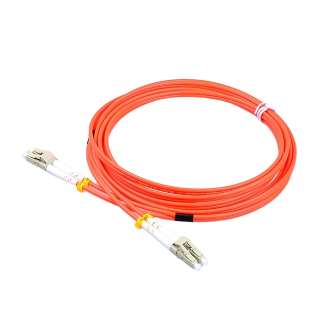 MM OM1 OM2 OM3 OM4 LC DX Fiber Optic Fiber Optic Patch Cord for FTTH Telecom Network Fiber Optic Jumper Indoor LSZH PVC 2.0MM
