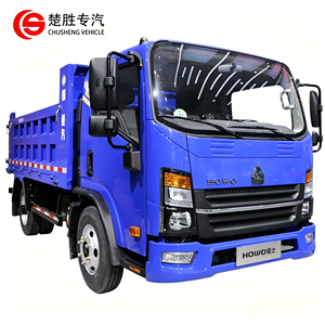 Camion <span class=keywords><strong>benne</strong></span> léger Sinotruk HOWO 4x2 185HP 1-10 tonnes à 6 roues de haute qualité à vendre - Product Image 3