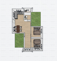 Casa Contenedor Solar Expandible de 30 pies con Diseño Personalizable, Garantía de 3 Años, Uso Residencial y Turístico