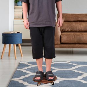 Carrito de madera personalizado para plantas con ruedas, resistente, soporte para plantas rodantes de 12 pulgadas, maceta con ruedas, carro para plantas al aire libre para macetas grandes - Product Image 6