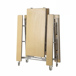 Tavoli e Sedie per Mensa Scolastica in Acciaio Antiruggine Impilabili, Fornitura all'Ingrosso di Arredi per Mensa Scolastica - Product Image 5