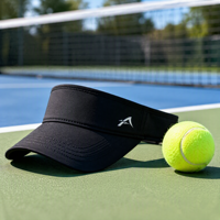 Visera Deportiva Premium para Golf, Protección UV, Borde Ajustable, Banda Absorbente de Sudor, Logotipo Personalizado, Venta al Por Mayor