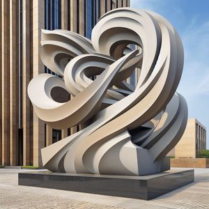 Pietra di marmo famoso giardino moderno <span class=keywords><strong>scultura</strong></span> <span class=keywords><strong>per</strong></span> la vendita - Product Image 2