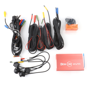 กล้องติดรถยนต์แบบพาโนรามา360 3D ระบบรักษาความปลอดภัย3D มองเห็นกลางคืนรอบ - Product Image 6