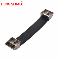 Poignées réglables en cuir et alliage de zinc pour chaises de salle à manger, tiroirs de commodes et armoires de chambre/hôtel - Meubles de haute qualité