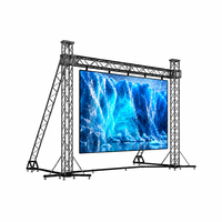 Écran LED étanche IP65 pour scène, P2.5/P2.9, garantie 5 ans, installation facile, mur vidéo pour les services religieux et les événements