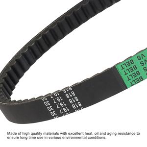 GOOFIT Pièces de rechange pour motos 818-19.7-30 <span class=keywords><strong>Courroie</strong></span> d'entraînement de remplacement pour scooter, cyclomoteur, VTT, Dirt Pit Bike - Product Image 4